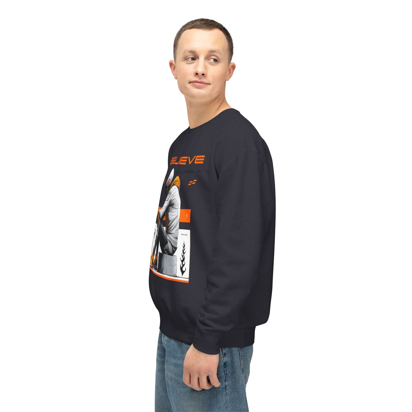 Inspirational Unisex Lightweight Crewneck Sweatshirt