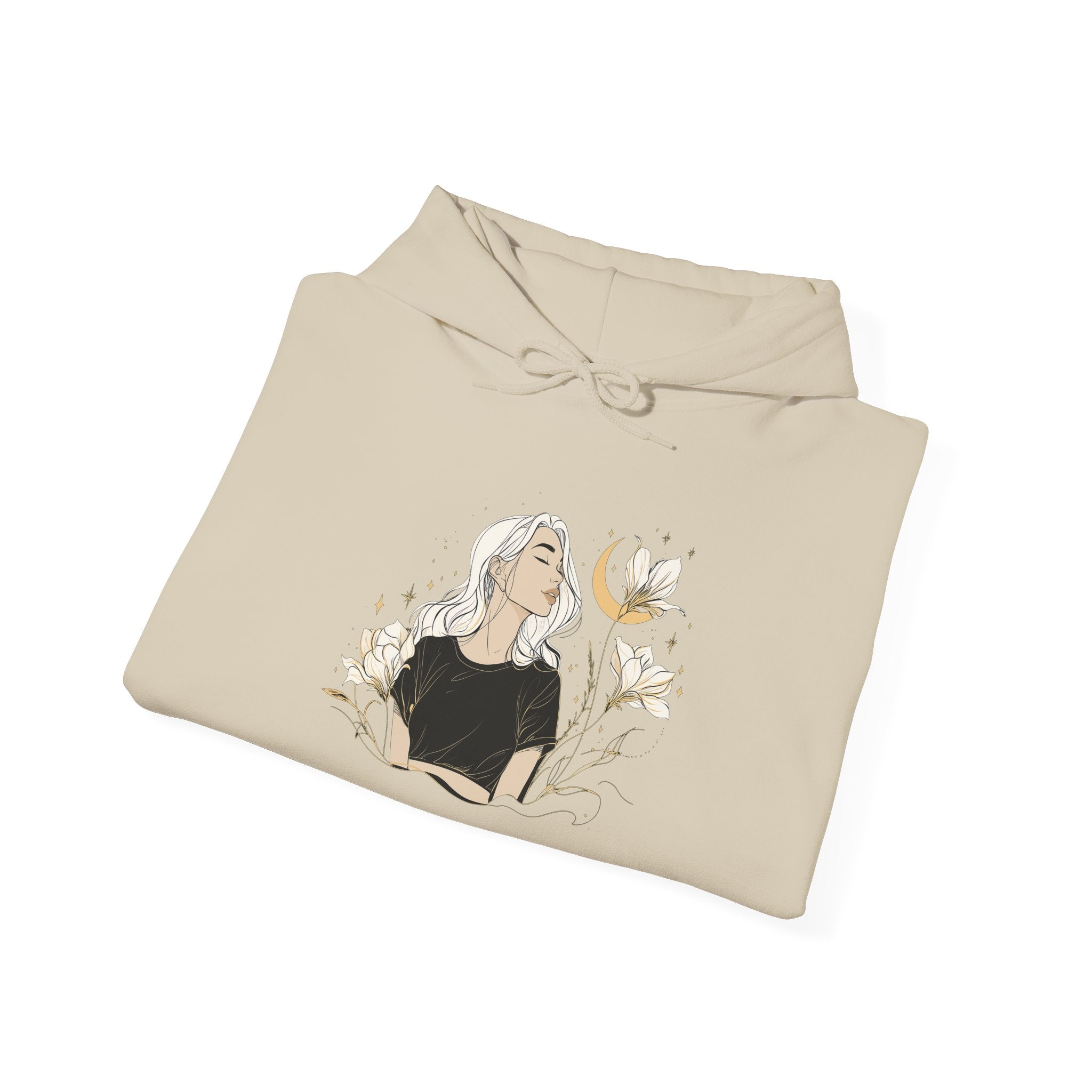 Dreamy Floral Hooded Sweatshirt