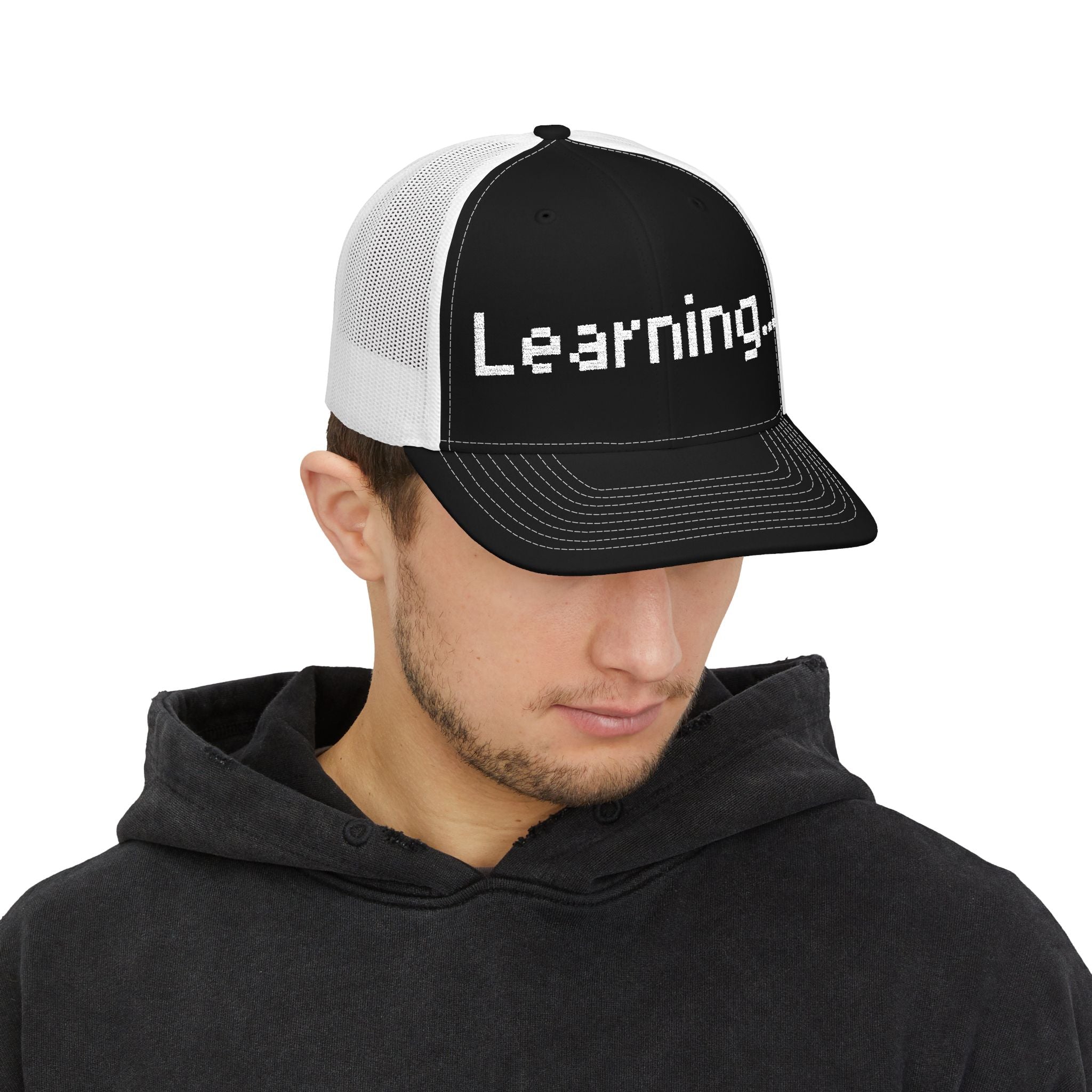 Learning... Snapback Trucker Cap