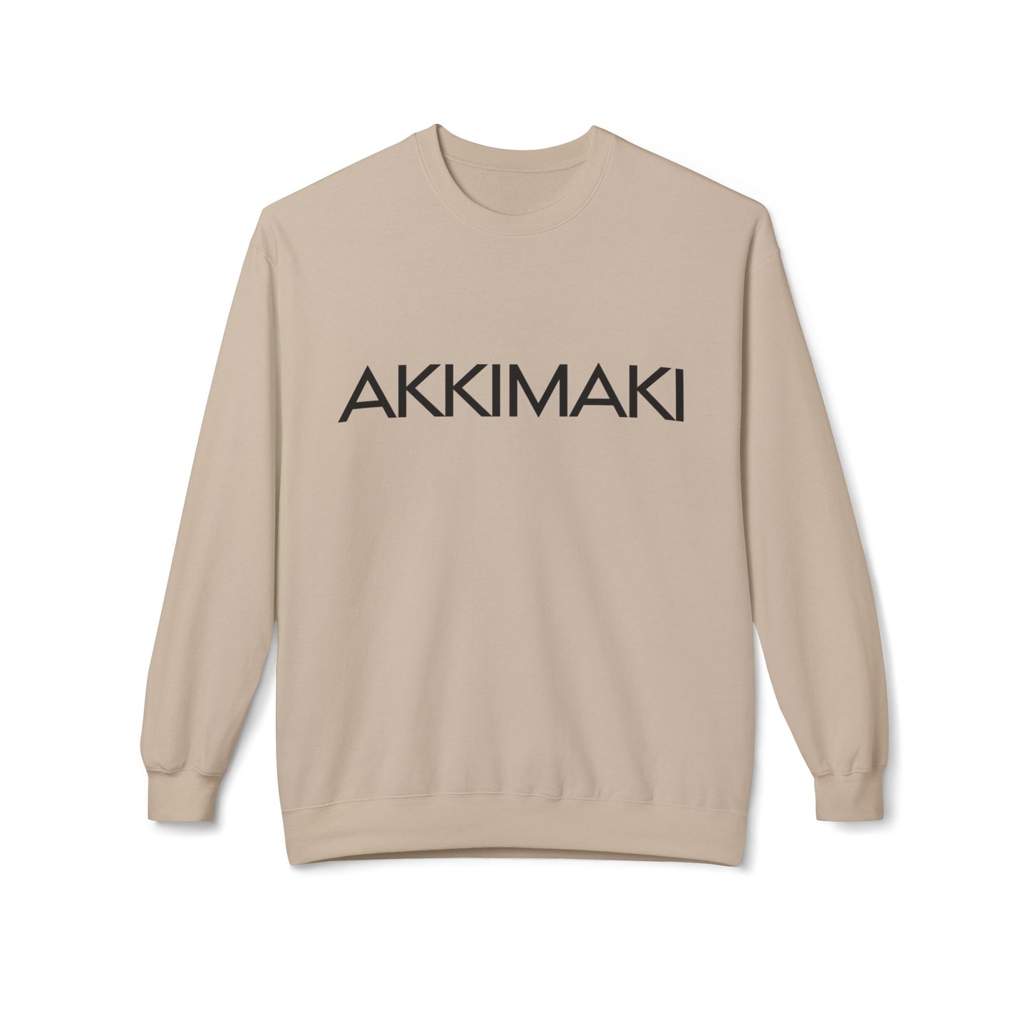 Unisex Fleece Crewneck Sweatshirt - AKKIMAKI Statement