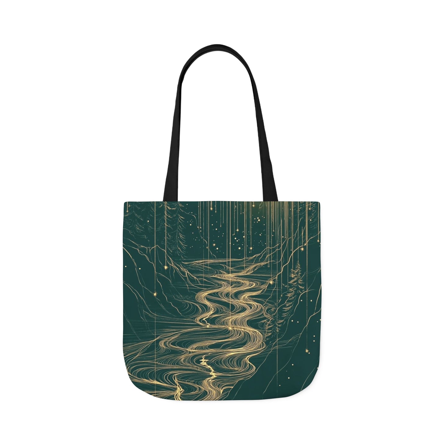 Moonlit Forest Canvas Tote Bag