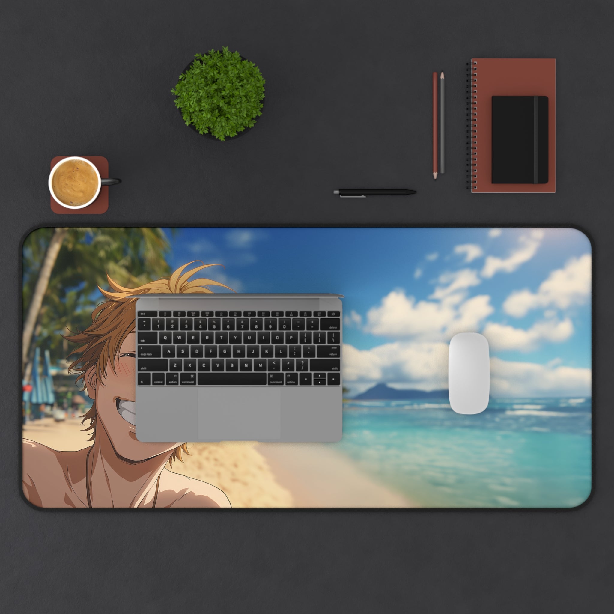 Beach Vibes Desk Mat