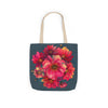 Floral Canvas Tote Bag
