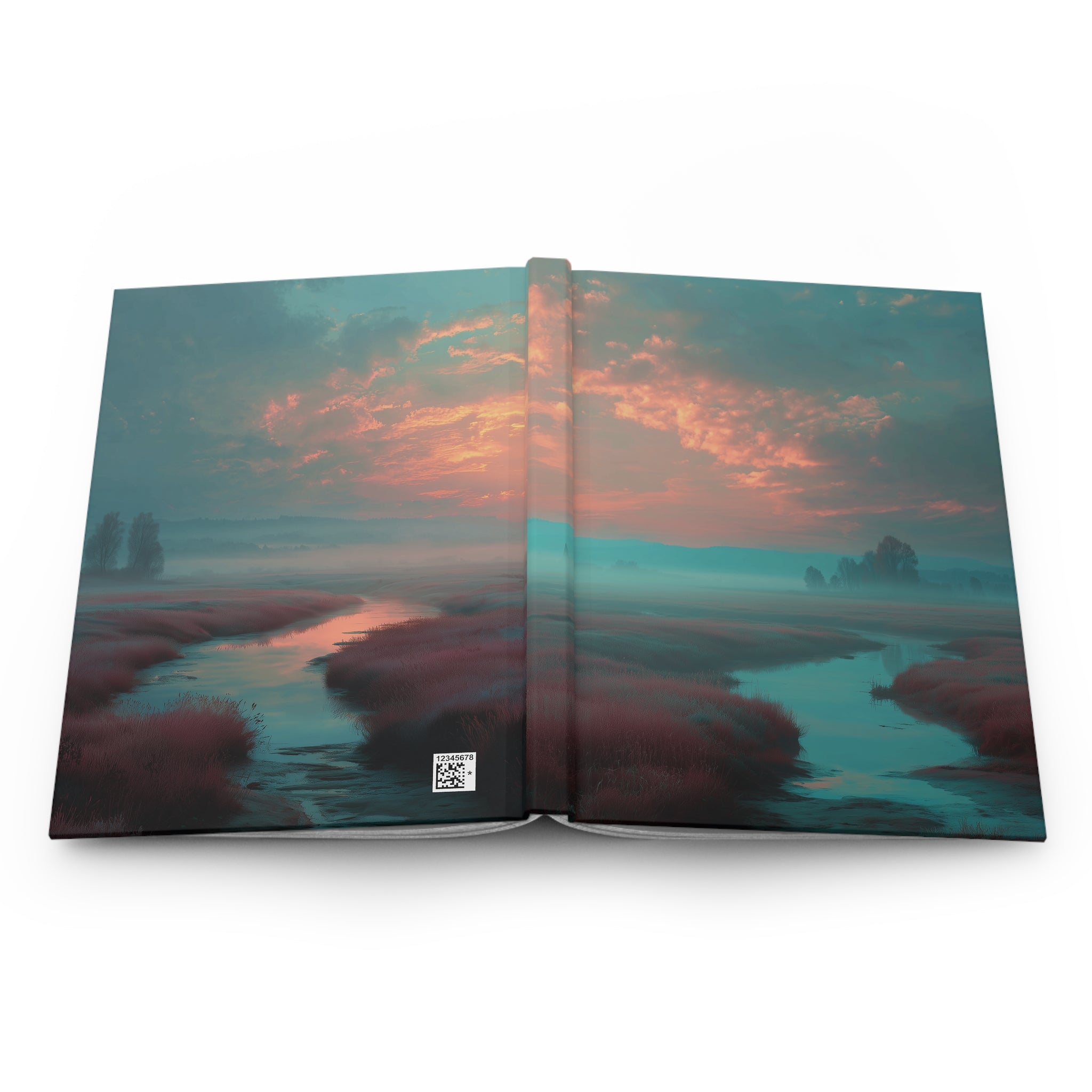Dreamy Landscape Hardcover Journal
