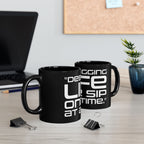 Debugging Life Black Mug