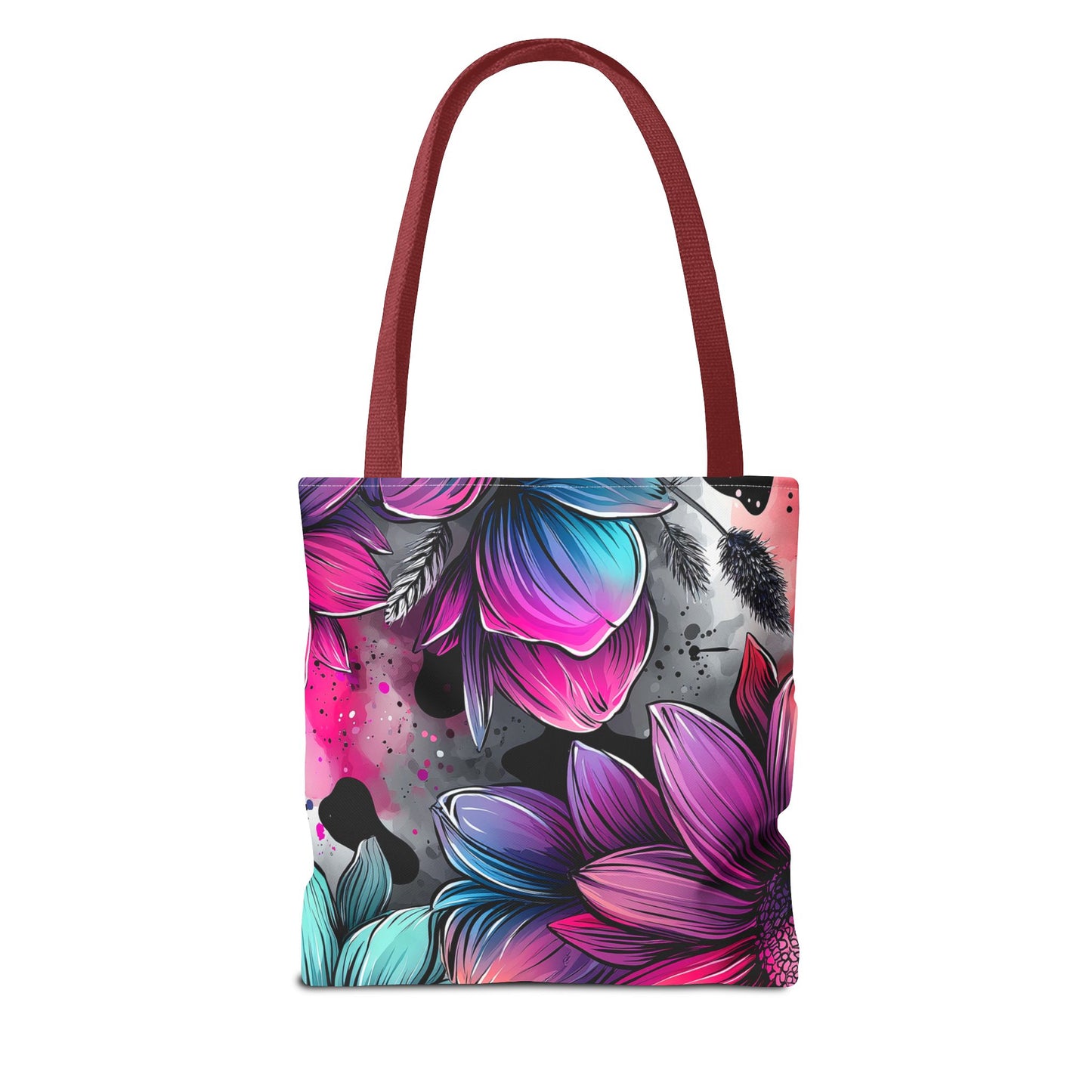 Vibrant Floral Tote Bag