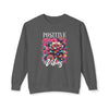 Positive Vibes Unisex Lightweight Crewneck Sweatshirt