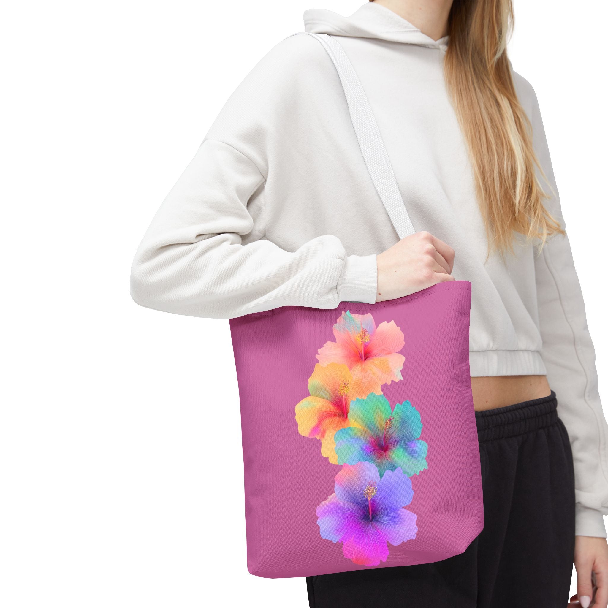 Vibrant Floral Tote Bag