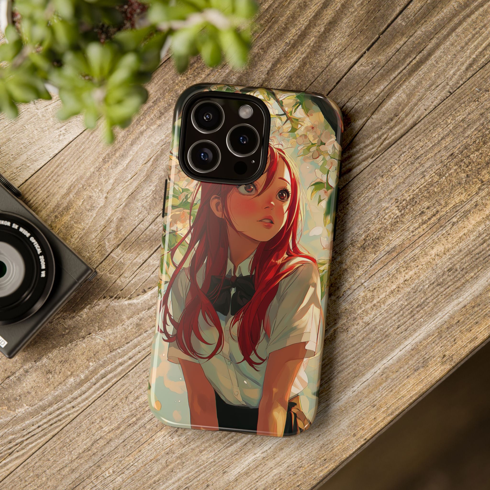 Artistic Phone Case with Floral Design