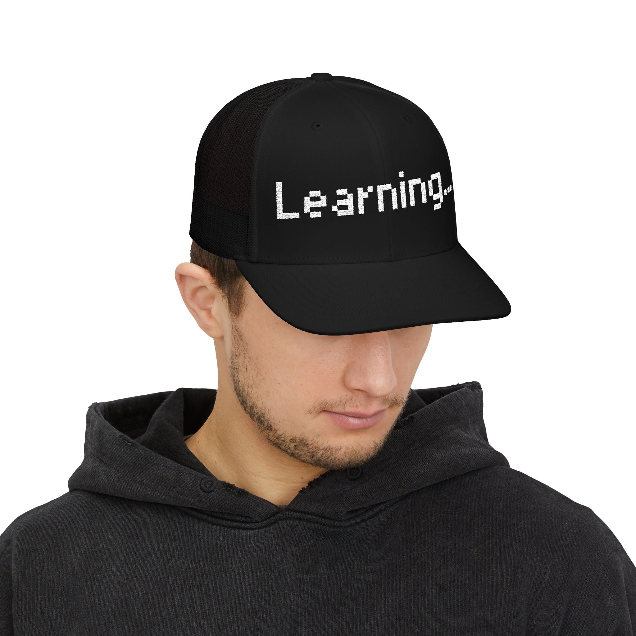 Learning... Snapback Trucker Cap