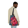 Floral Canvas Tote Bag
