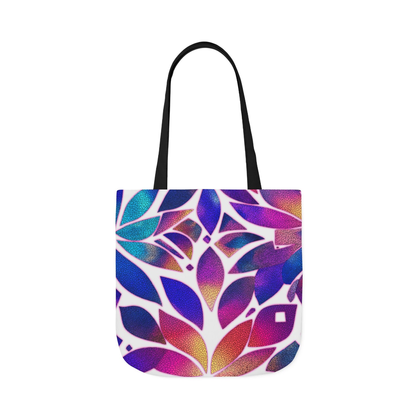 Floral Canvas Tote Bag