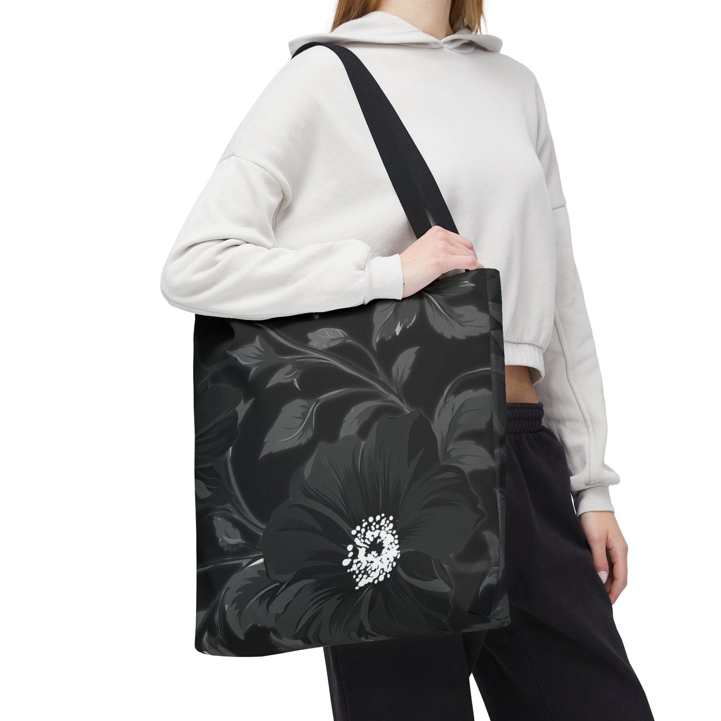 Elegant Floral Tote Bag