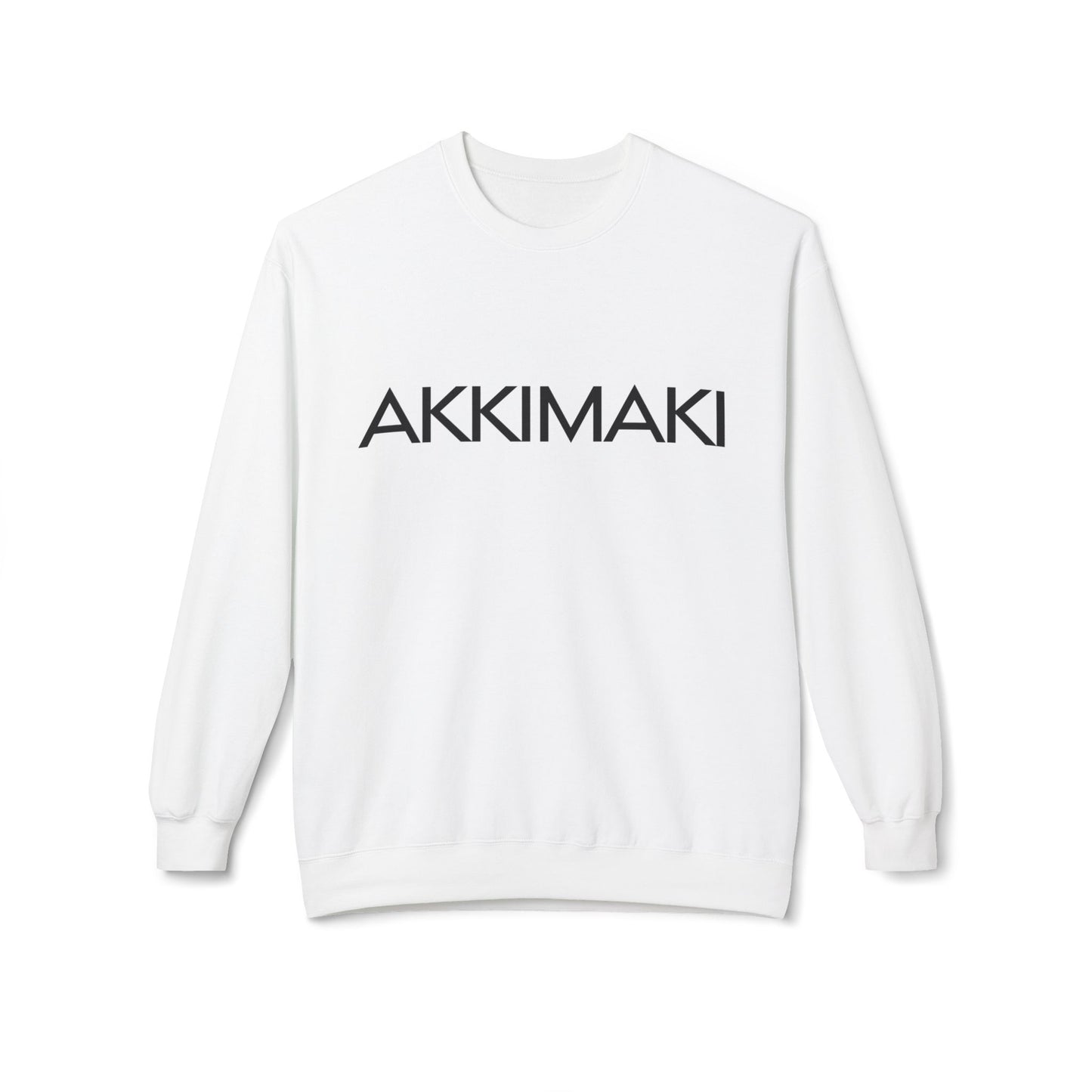 Unisex Fleece Crewneck Sweatshirt - AKKIMAKI Statement