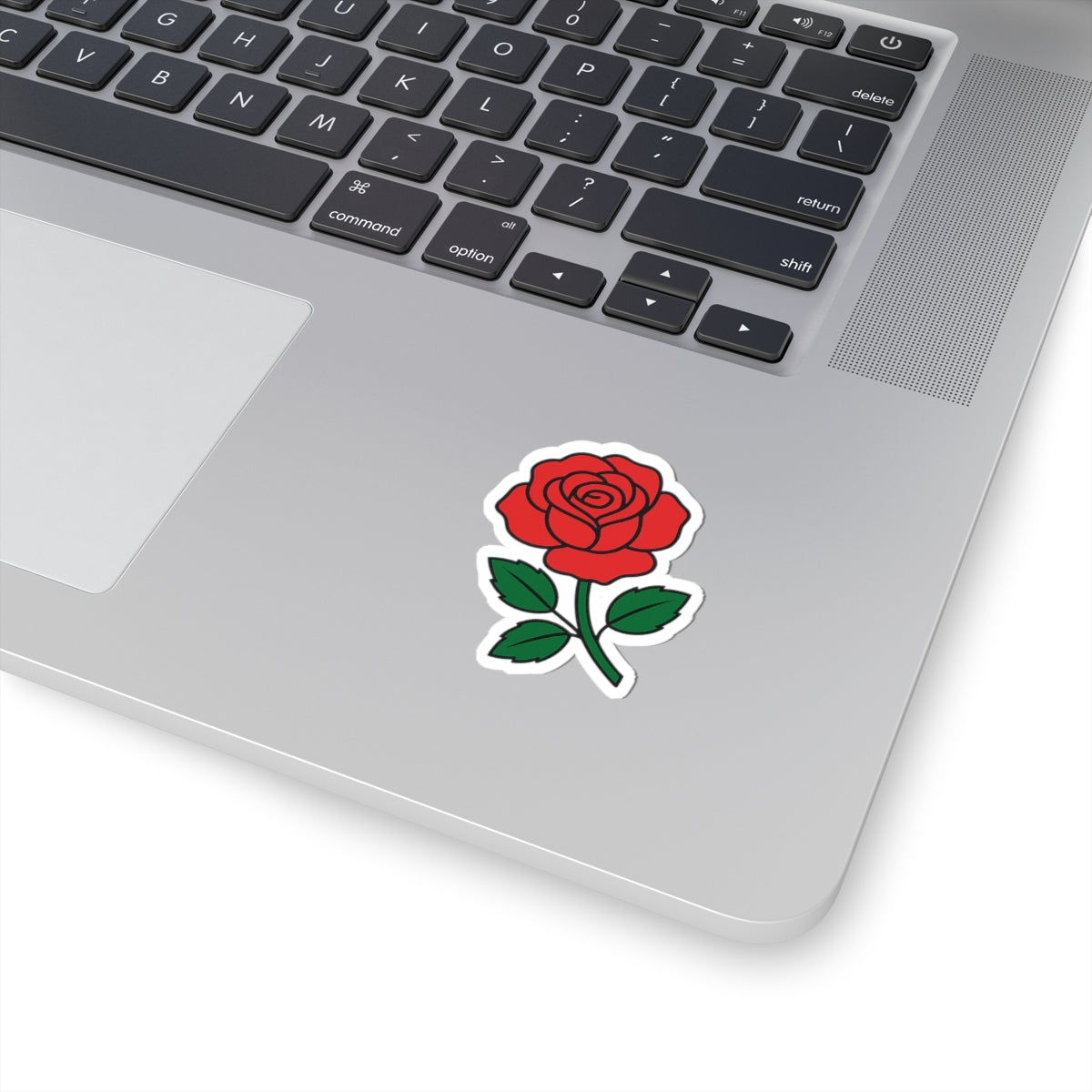 Red Rose Kiss-Cut Stickers