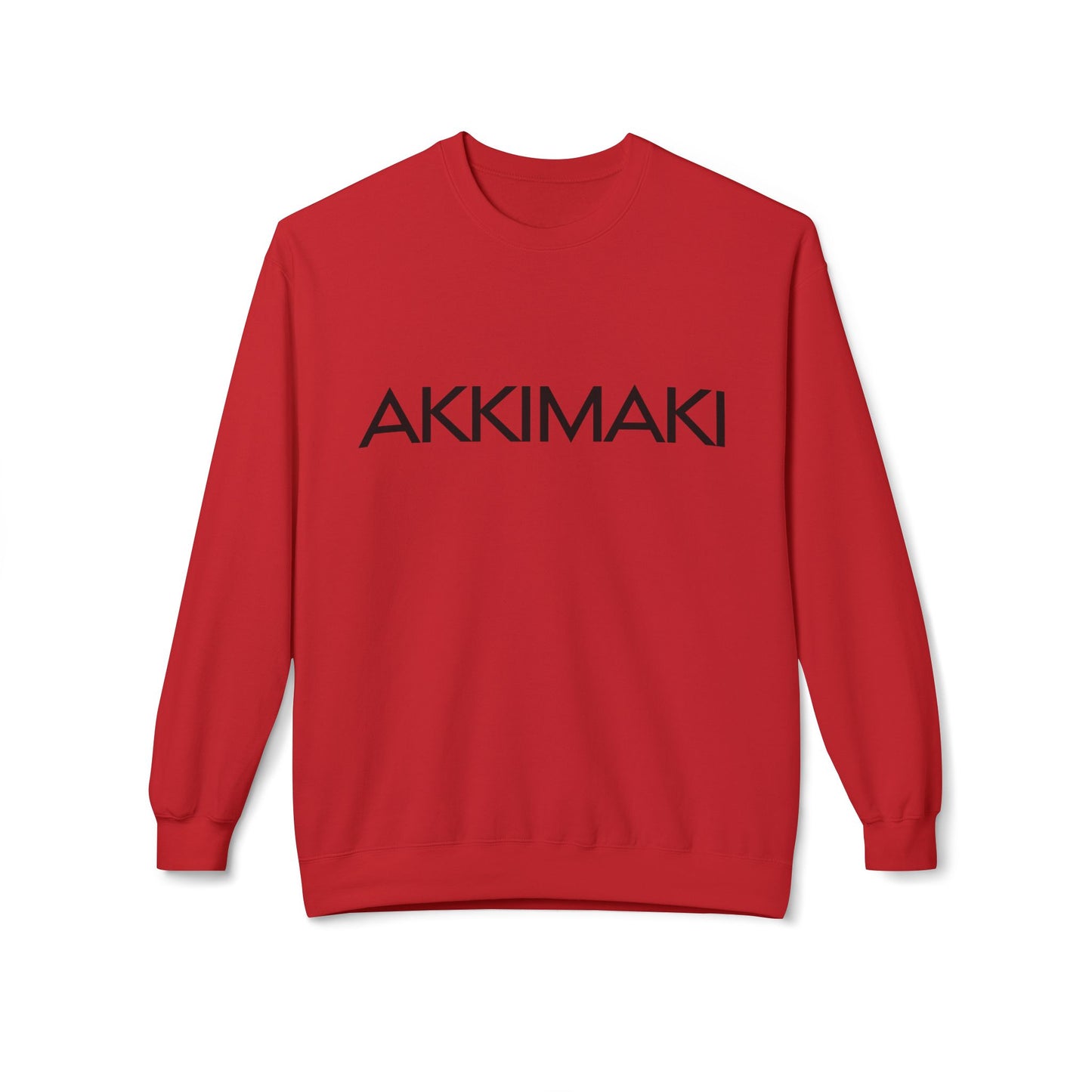 Unisex Fleece Crewneck Sweatshirt - AKKIMAKI Statement