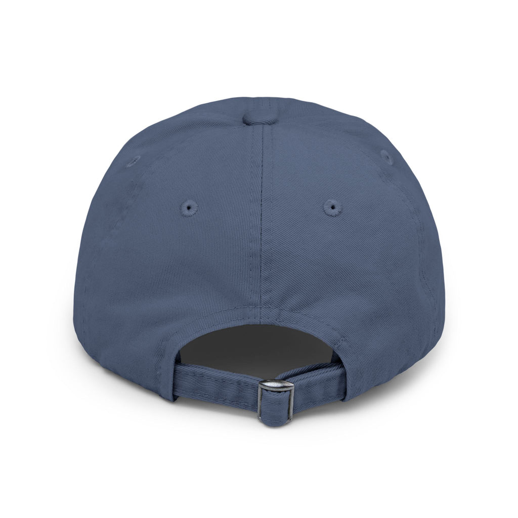 Unisex Distressed Cap with 'CUZ ROBOTS.'