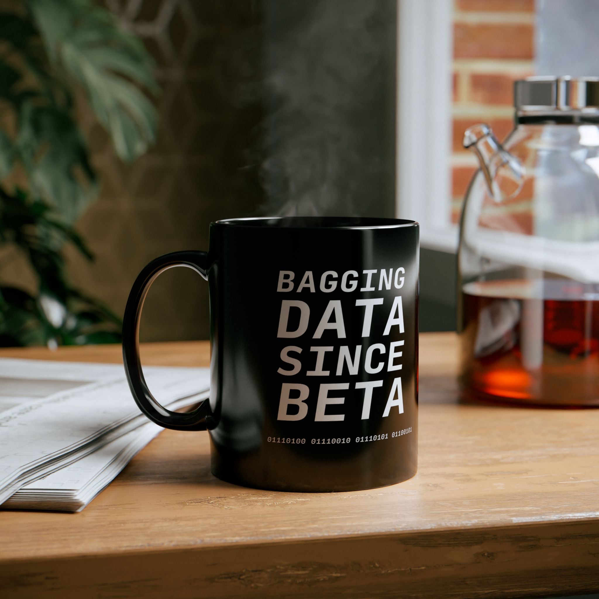 Data Lover's Black Mug