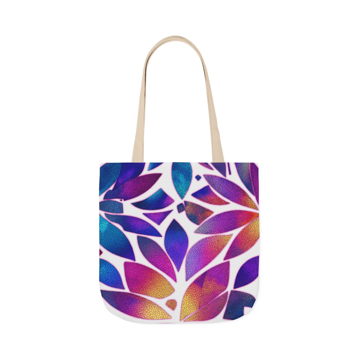 Floral Canvas Tote Bag