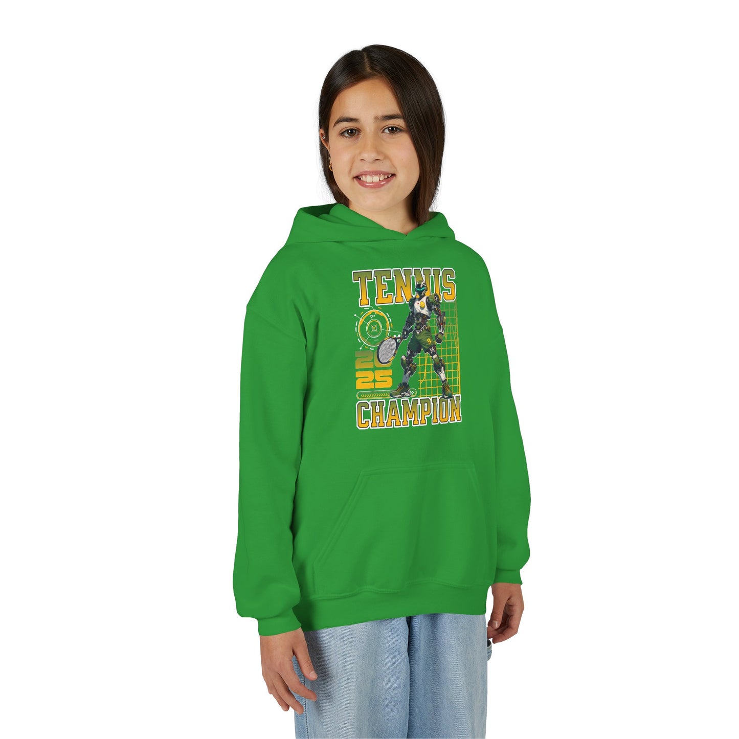 Tennis Champion Youth Hooded Sweatshirt
