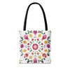 Floral Pattern Tote Bag