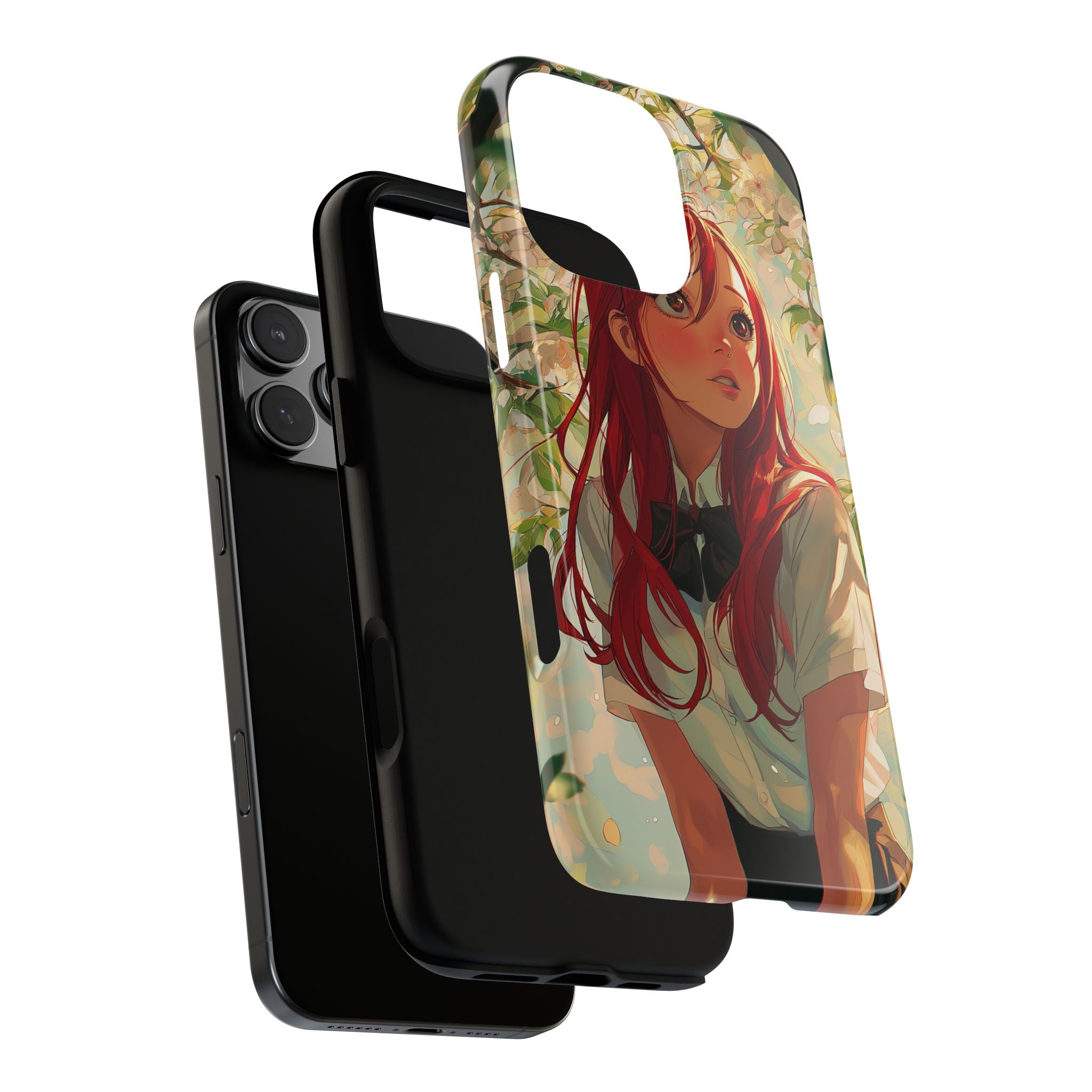 Artistic Phone Case with Floral Design