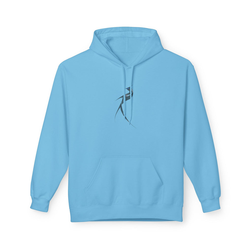 Minimalist Archer Hooded Sweatshirt — Small Raven Graphic Hoodie
