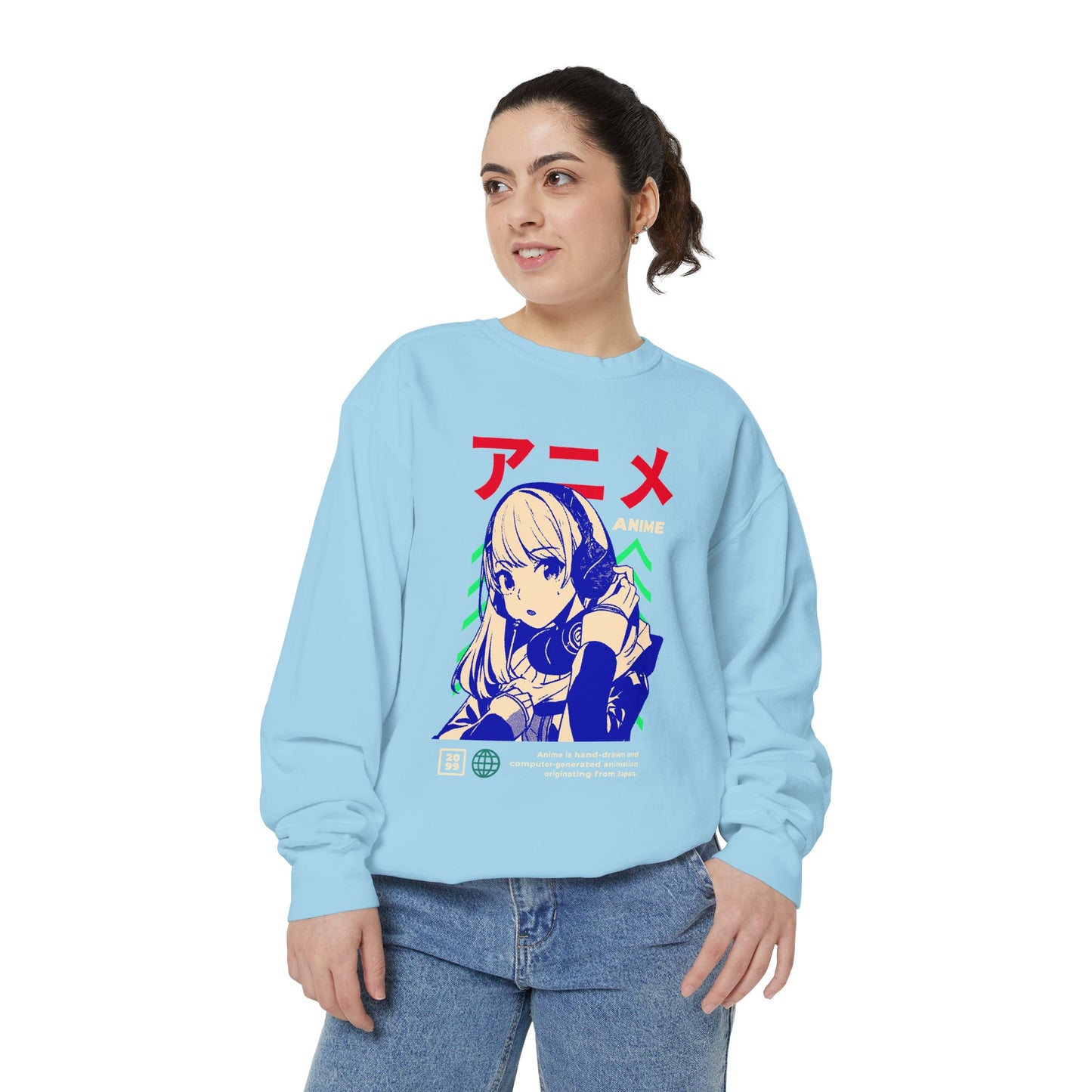 Anime-Inspired Unisex Sweatshirt