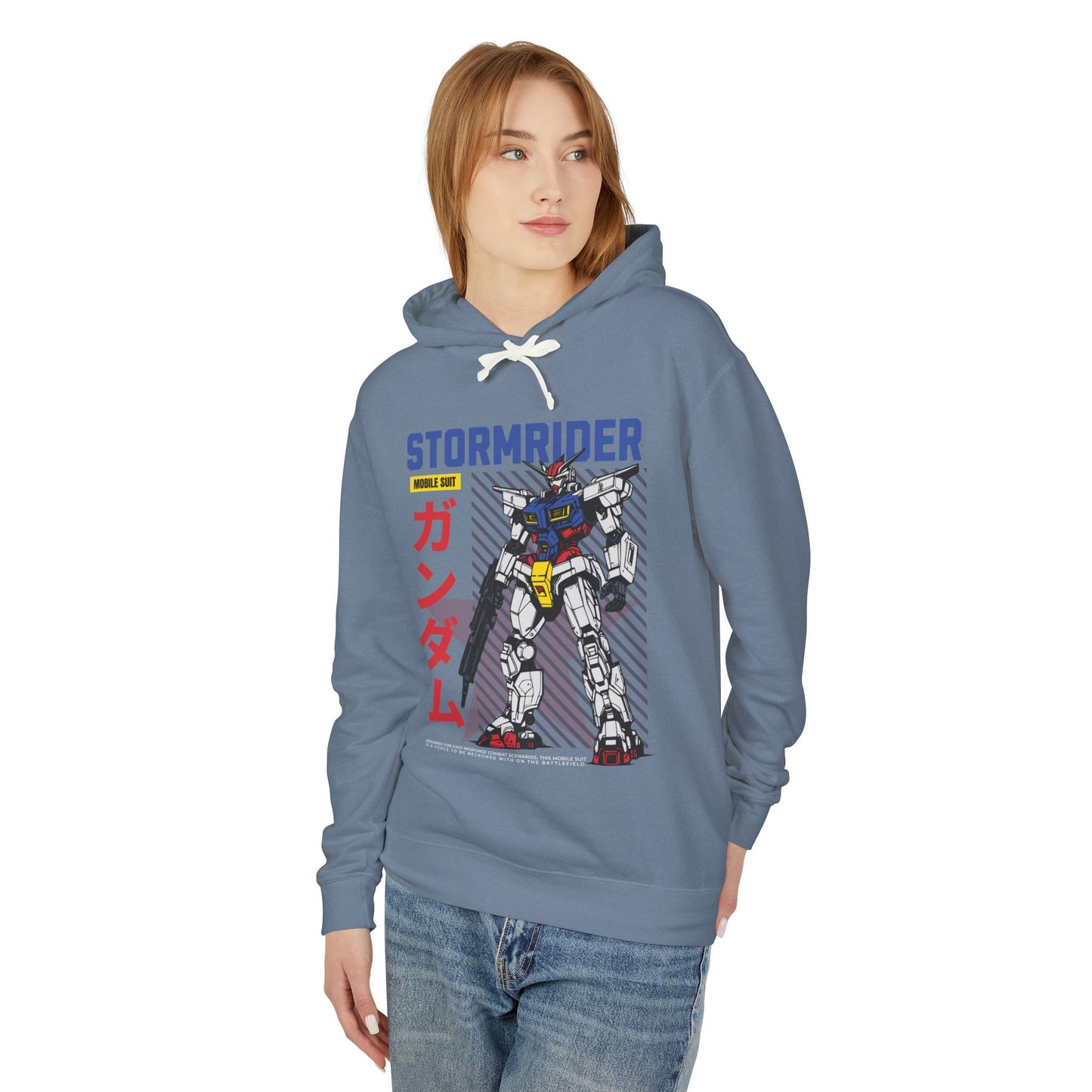 Gundam-Inspired Unisex Lightweight Hoodie