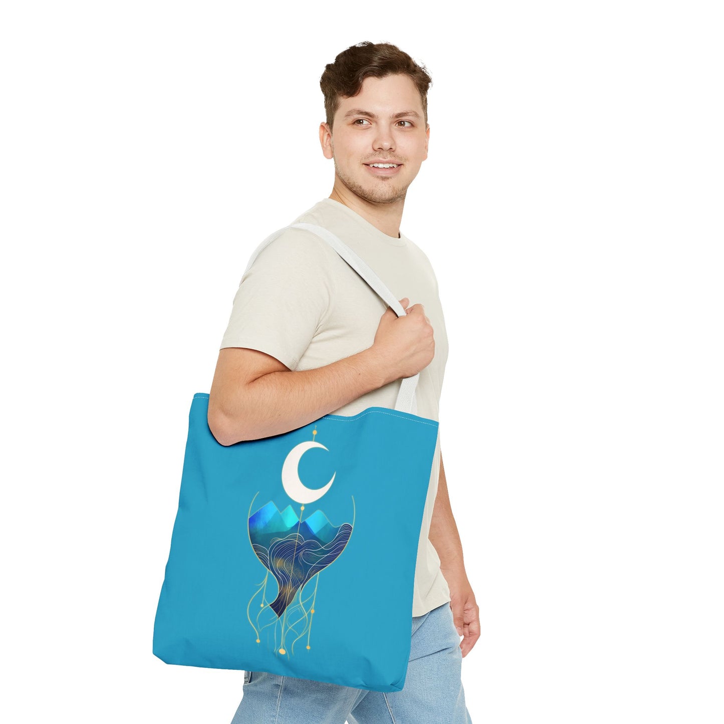 Celestial Waves Tote Bag