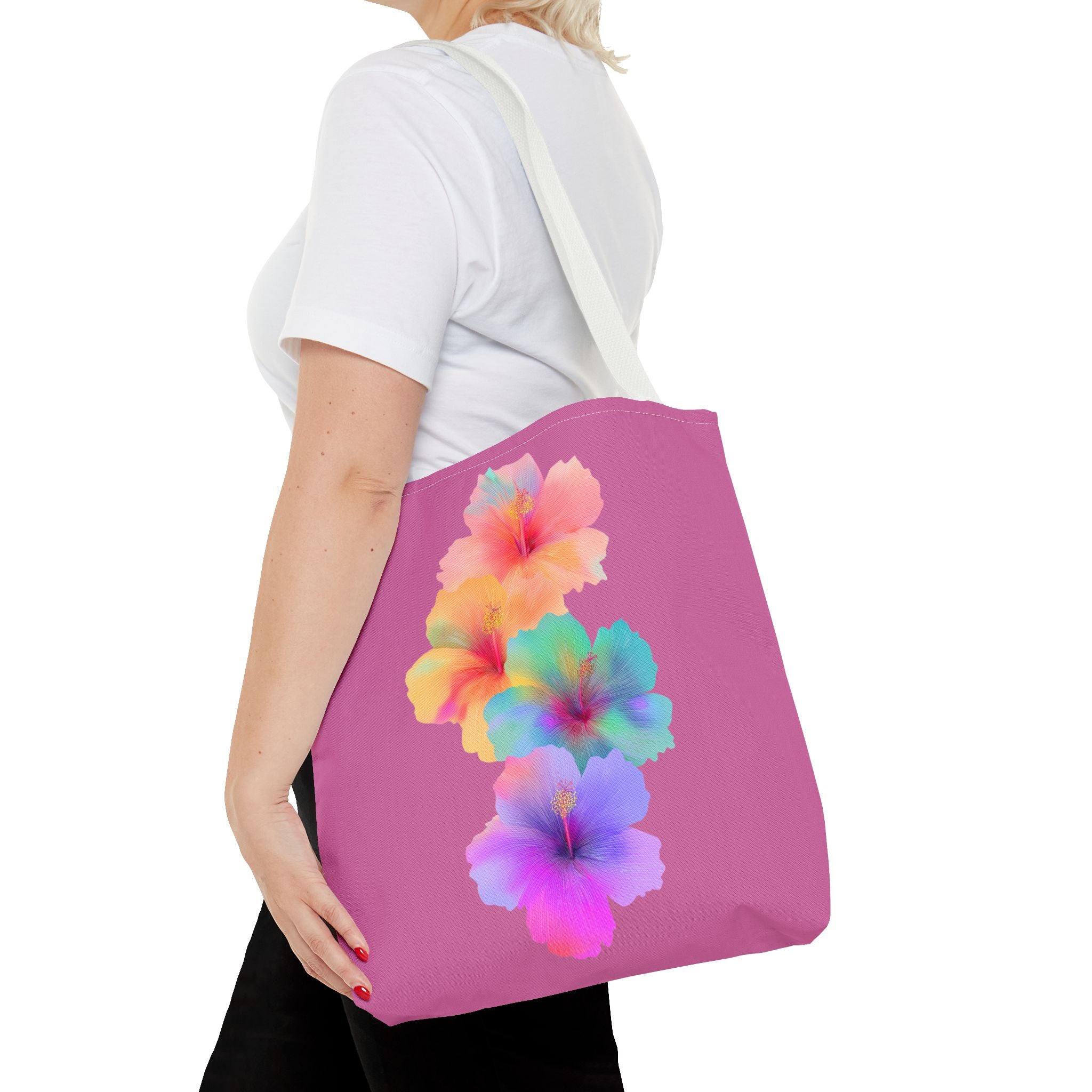 Vibrant Floral Tote Bag