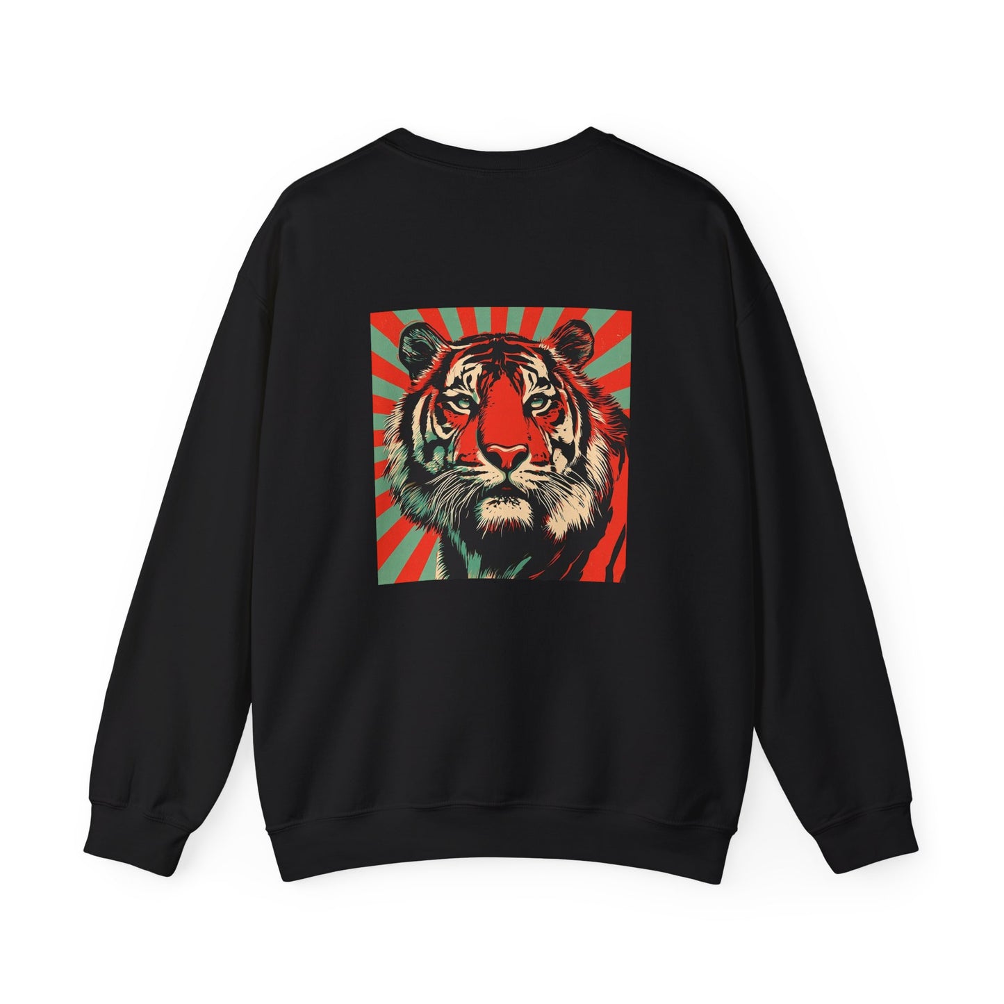 Tiger Graphic Crewneck Sweatshirt