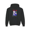 Anime-Inspired Youth Hooded Sweatshirt