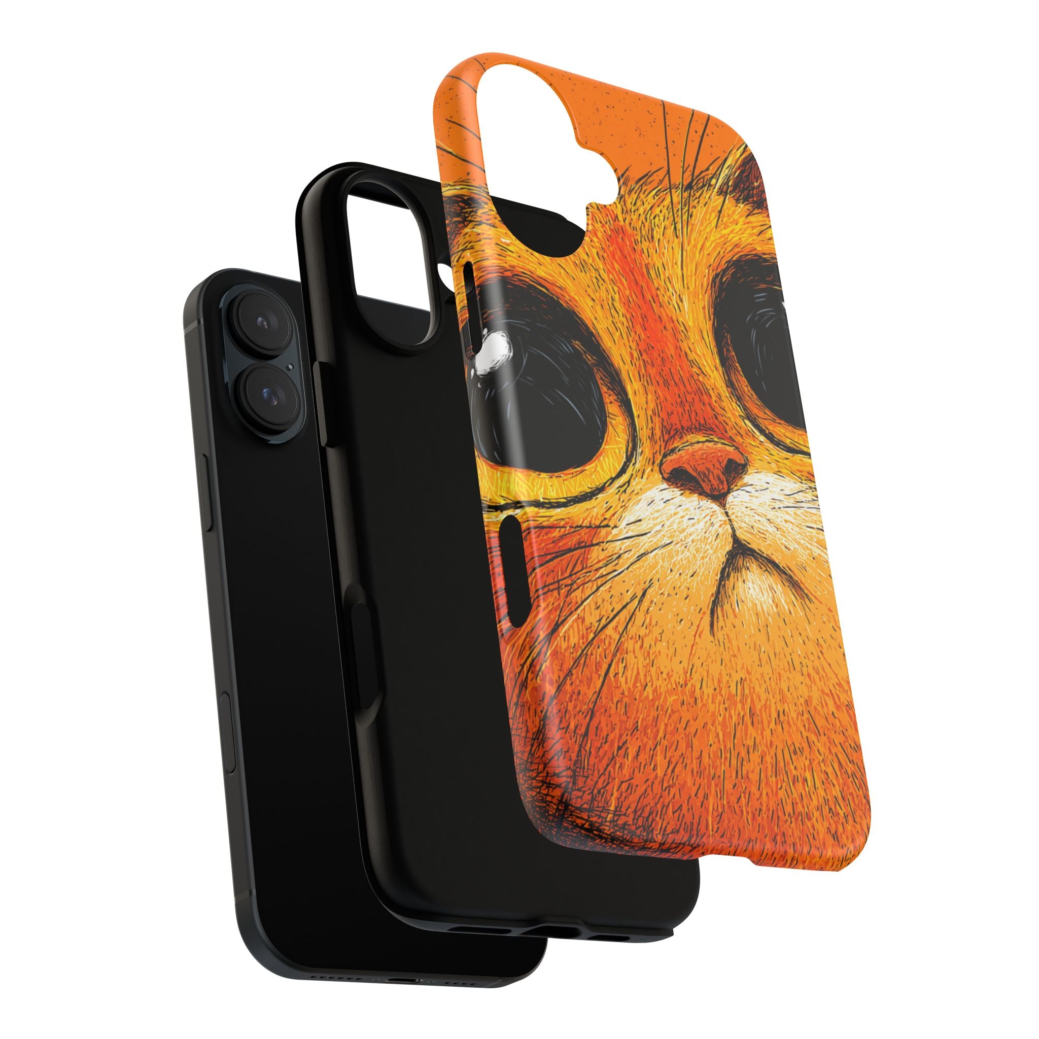 Whimsical Cat Phone Case