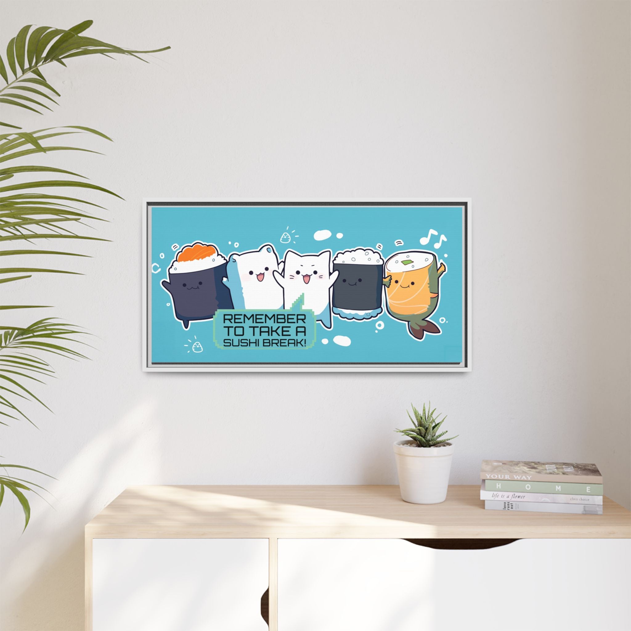 Sushi Break Canvas Art