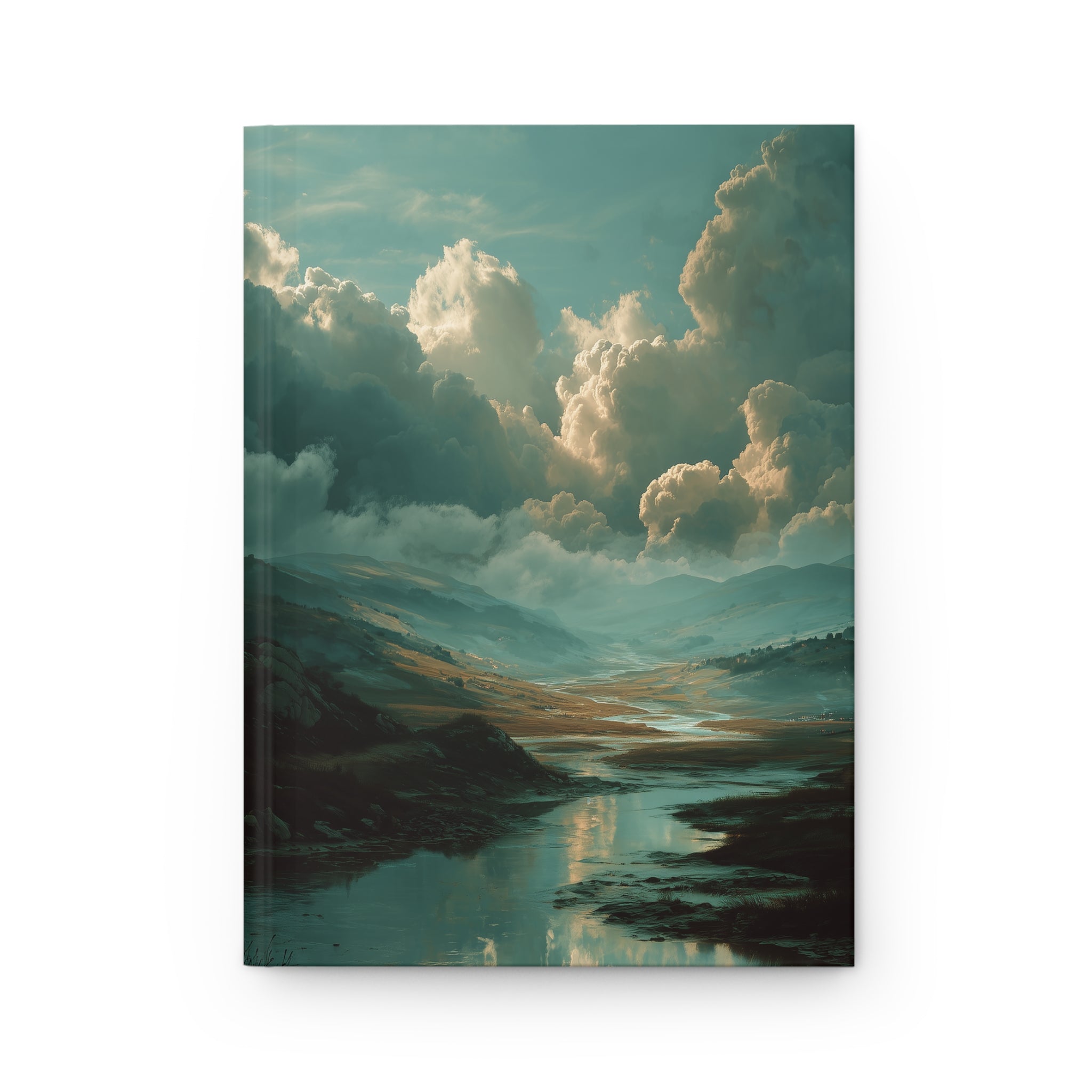 Serene Landscape Hardcover Journal
