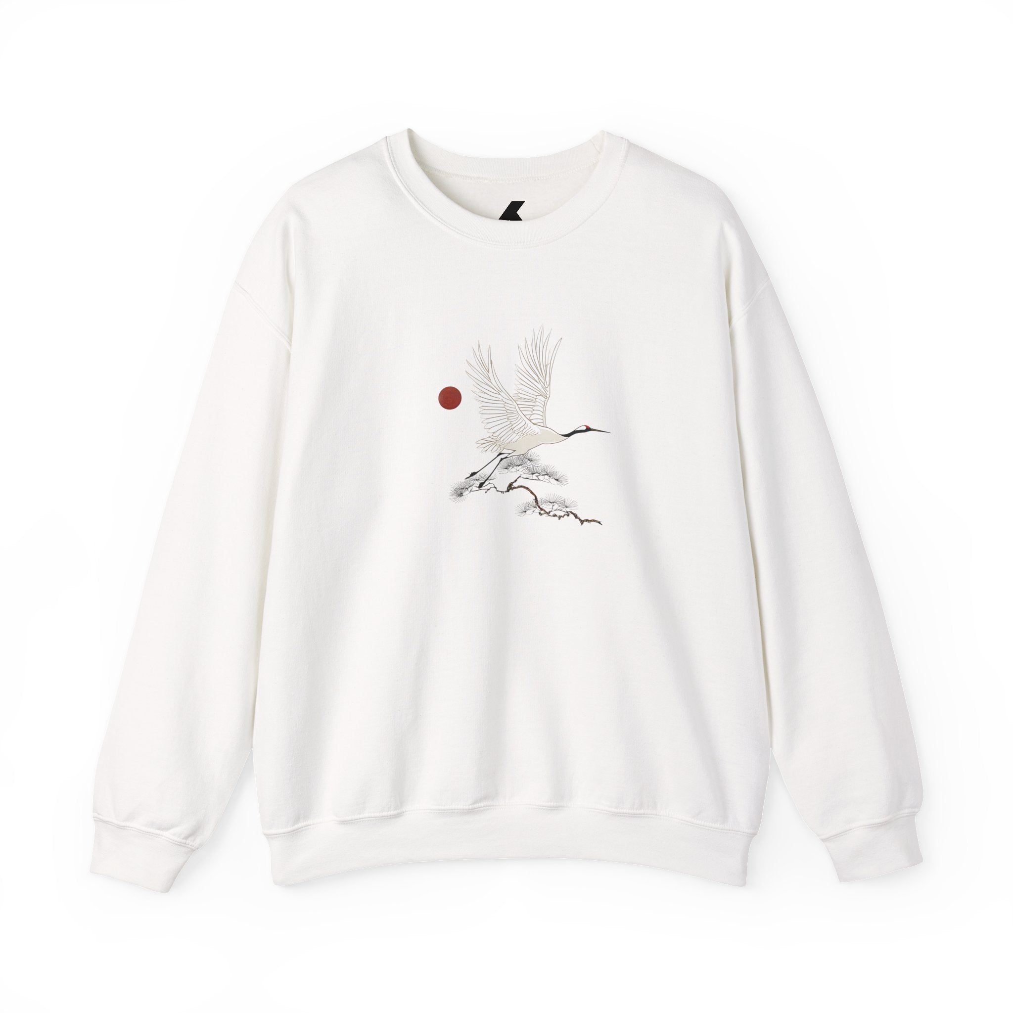 Crane Sunrise Crewneck Sweatshirt