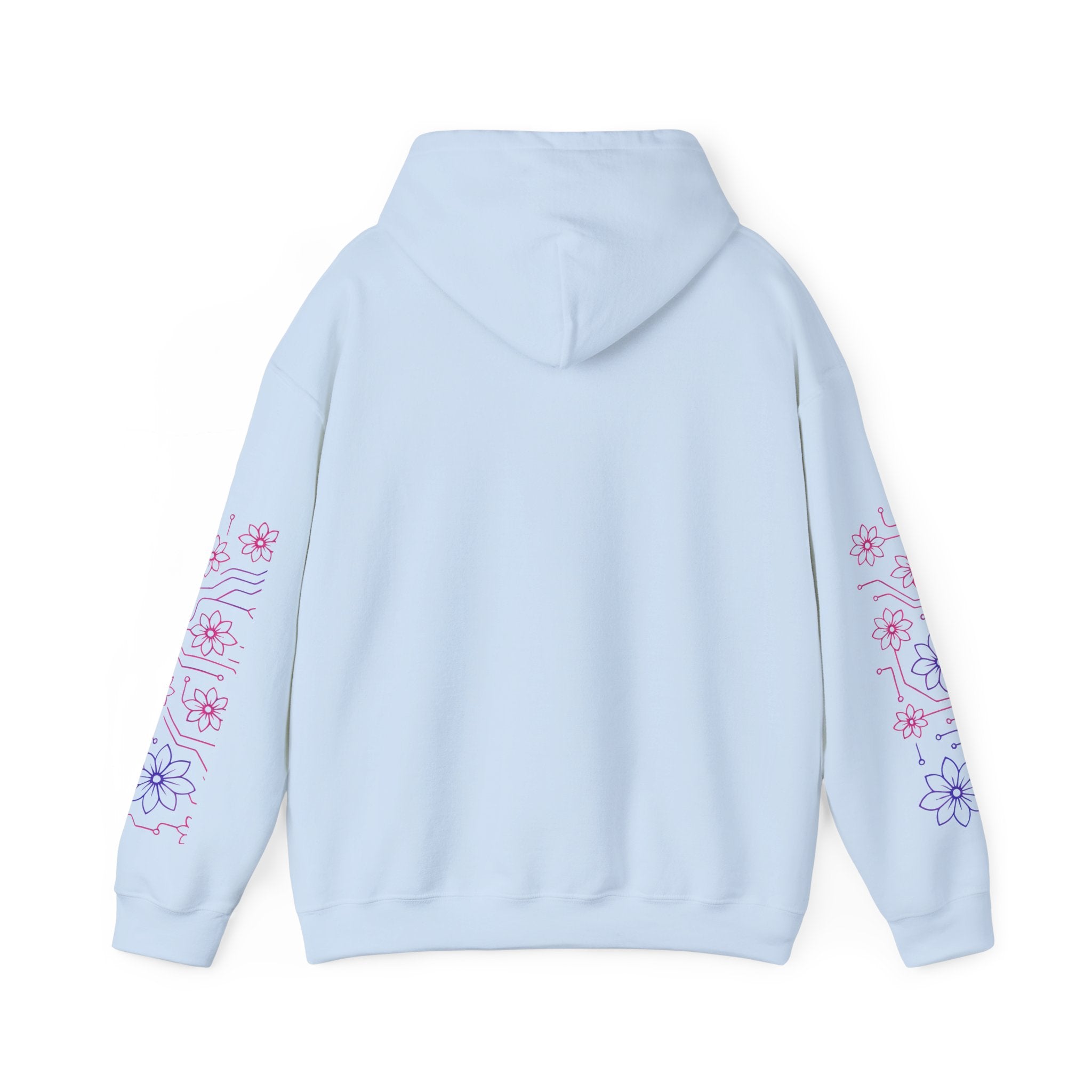 Floral Graphic Hooded Sweatshirt