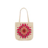 Colorful Floral Canvas Tote Bag