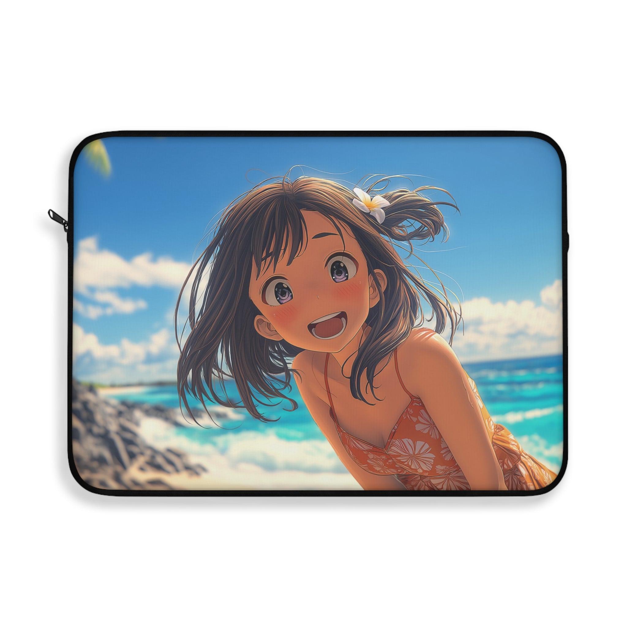 Cute Anime Girl Laptop Sleeve