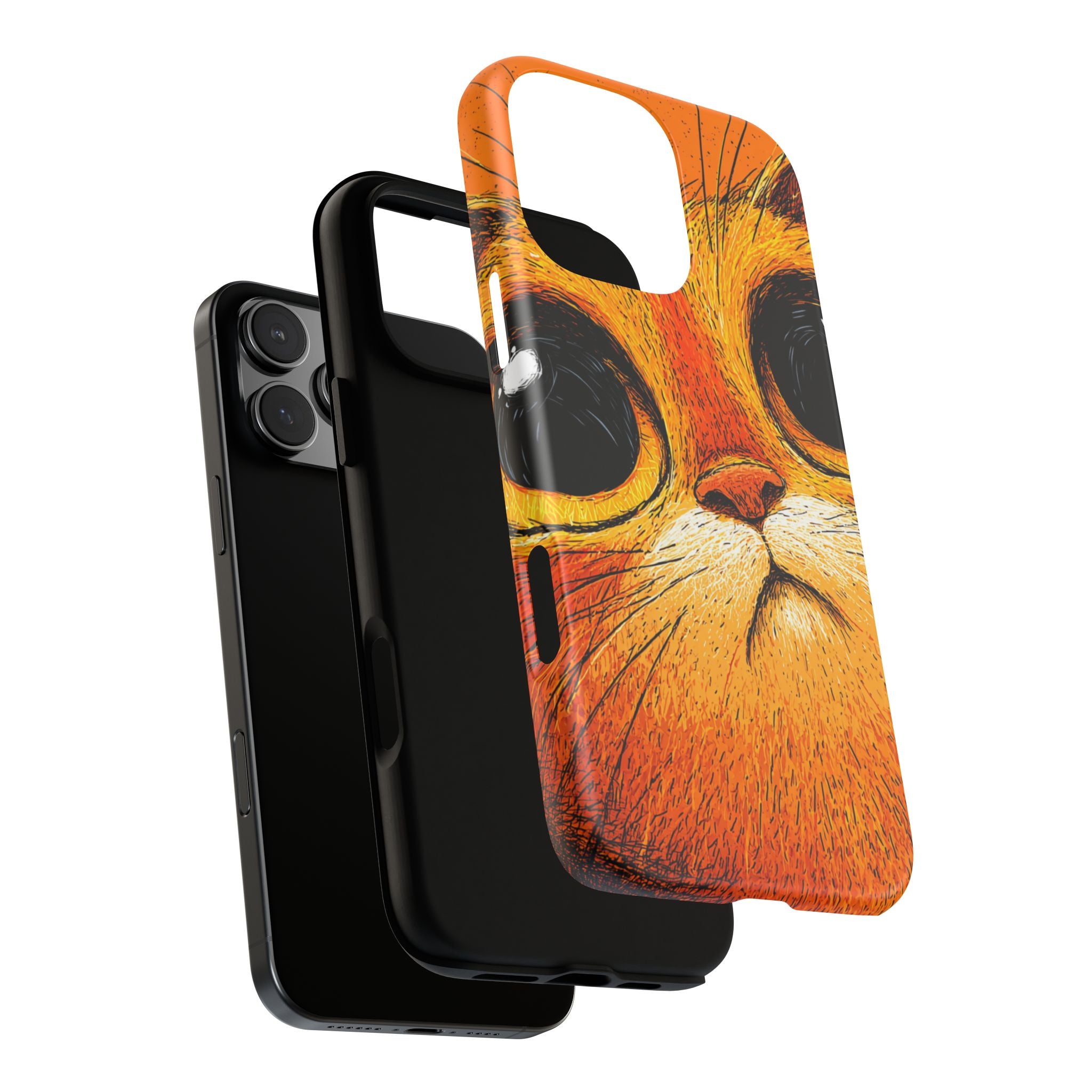 Whimsical Cat Phone Case