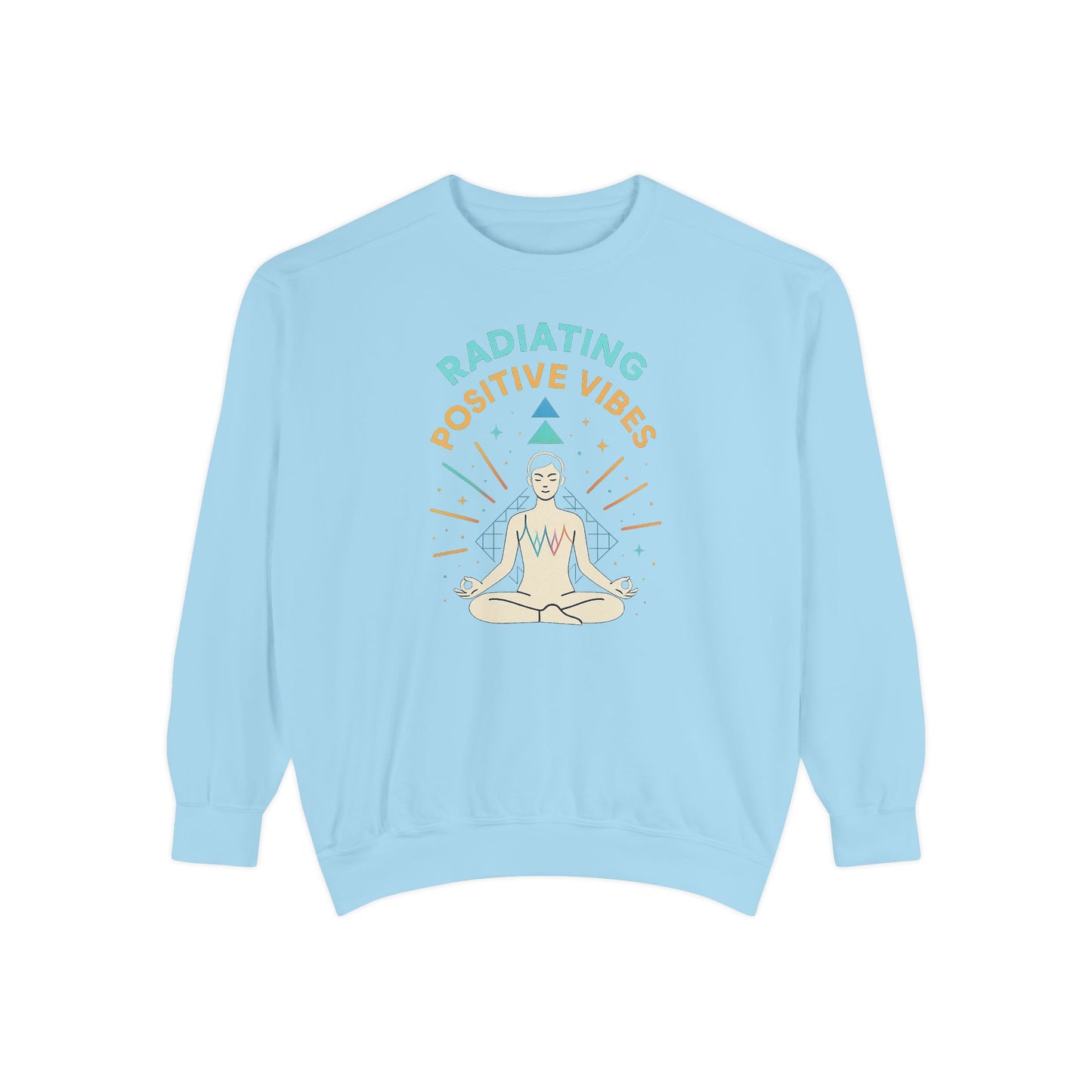 Radiating Positive Vibes Unisex Sweatshirt