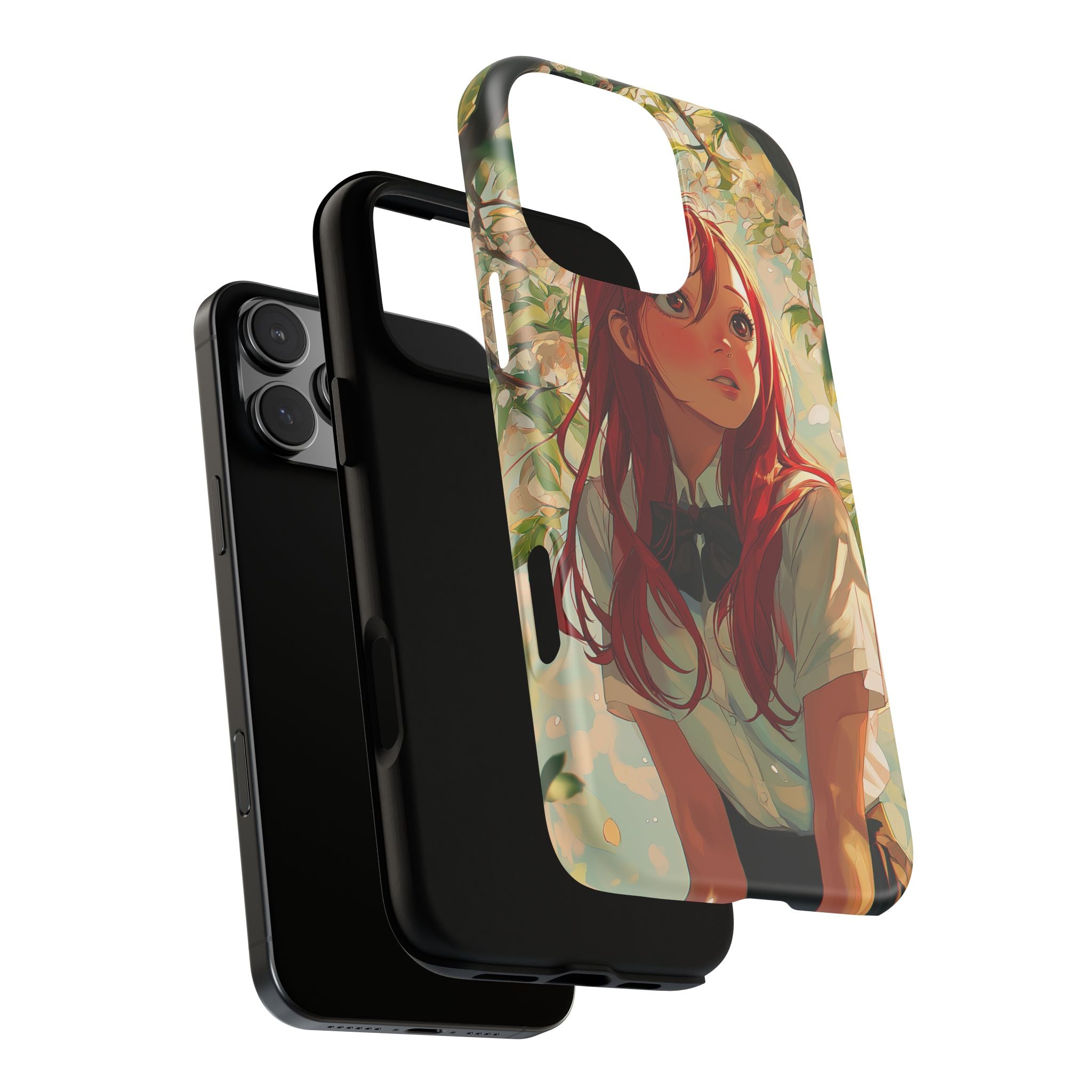Artistic Phone Case with Floral Design