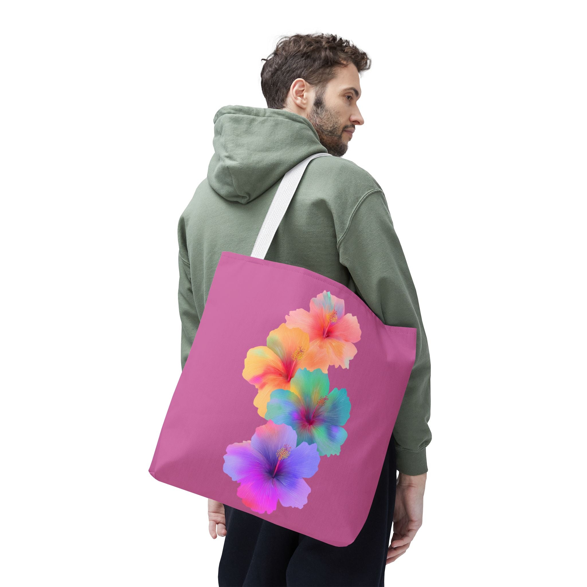 Vibrant Floral Tote Bag