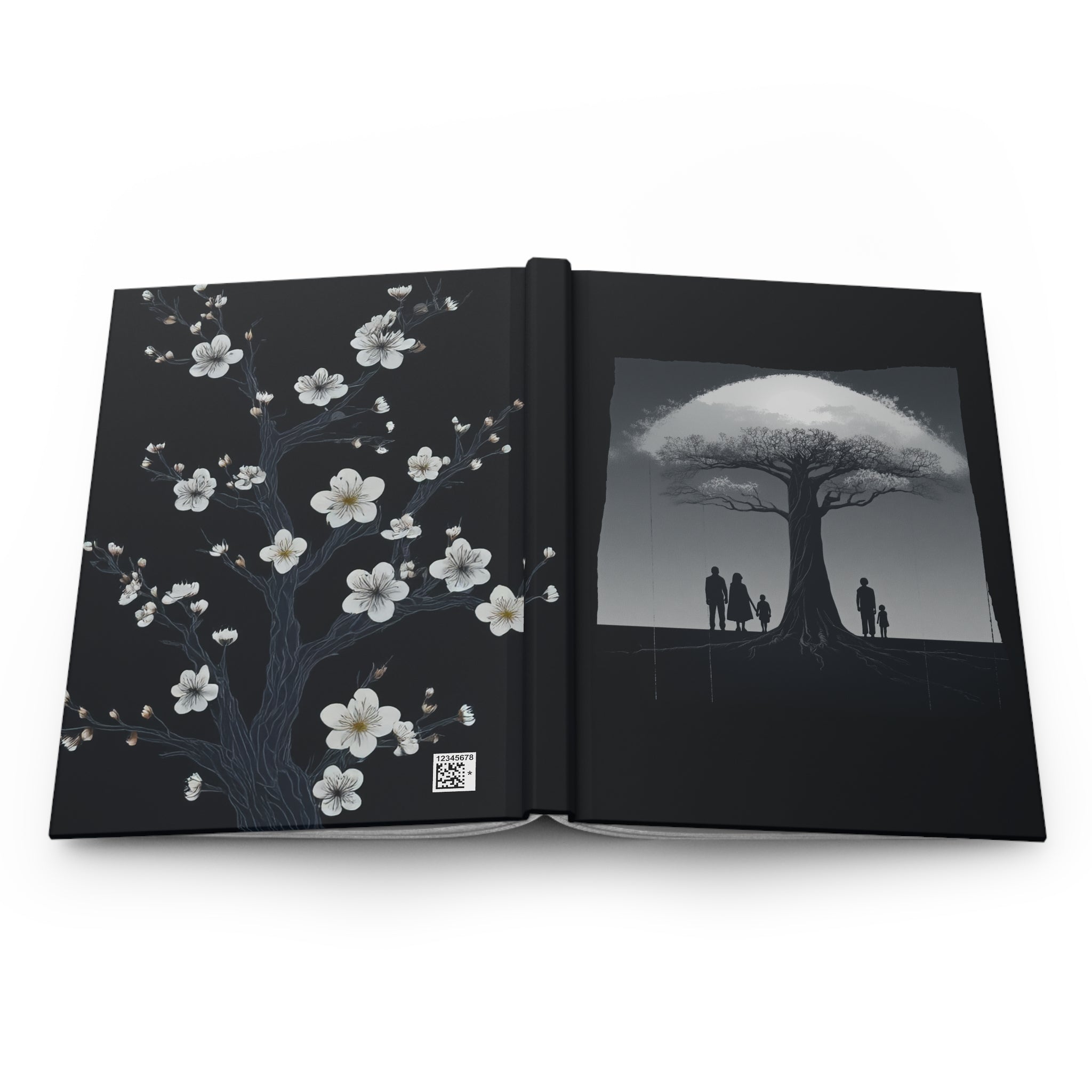 Tree of Life & Cherry Blossom Journal for Reflection, Gratitude, and Creative Writing