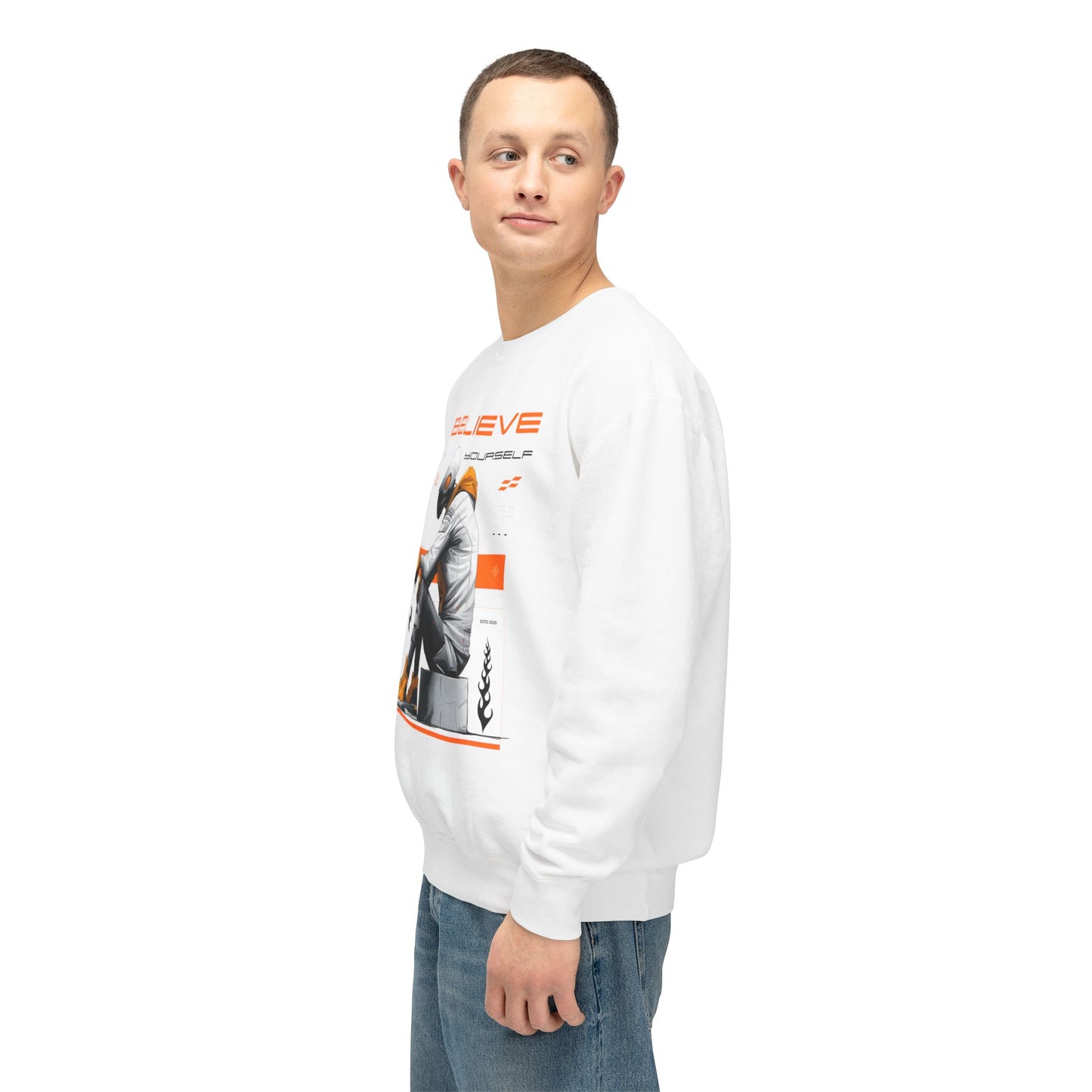 Inspirational Unisex Lightweight Crewneck Sweatshirt