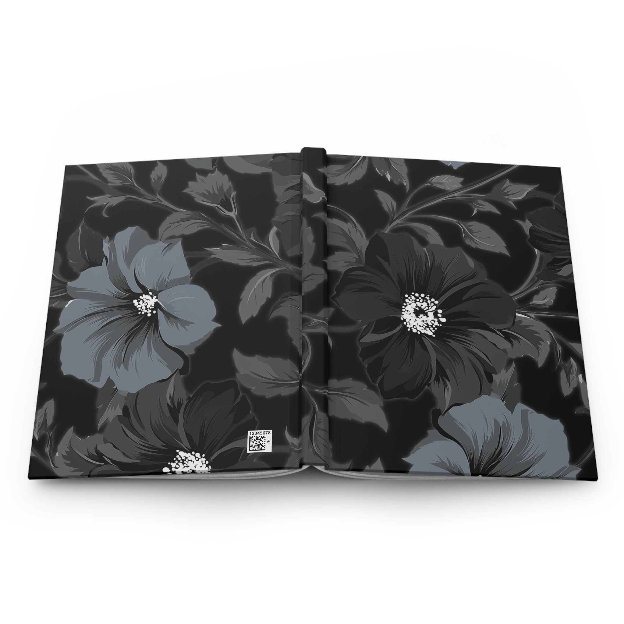 Elegant Floral Hardcover Journal