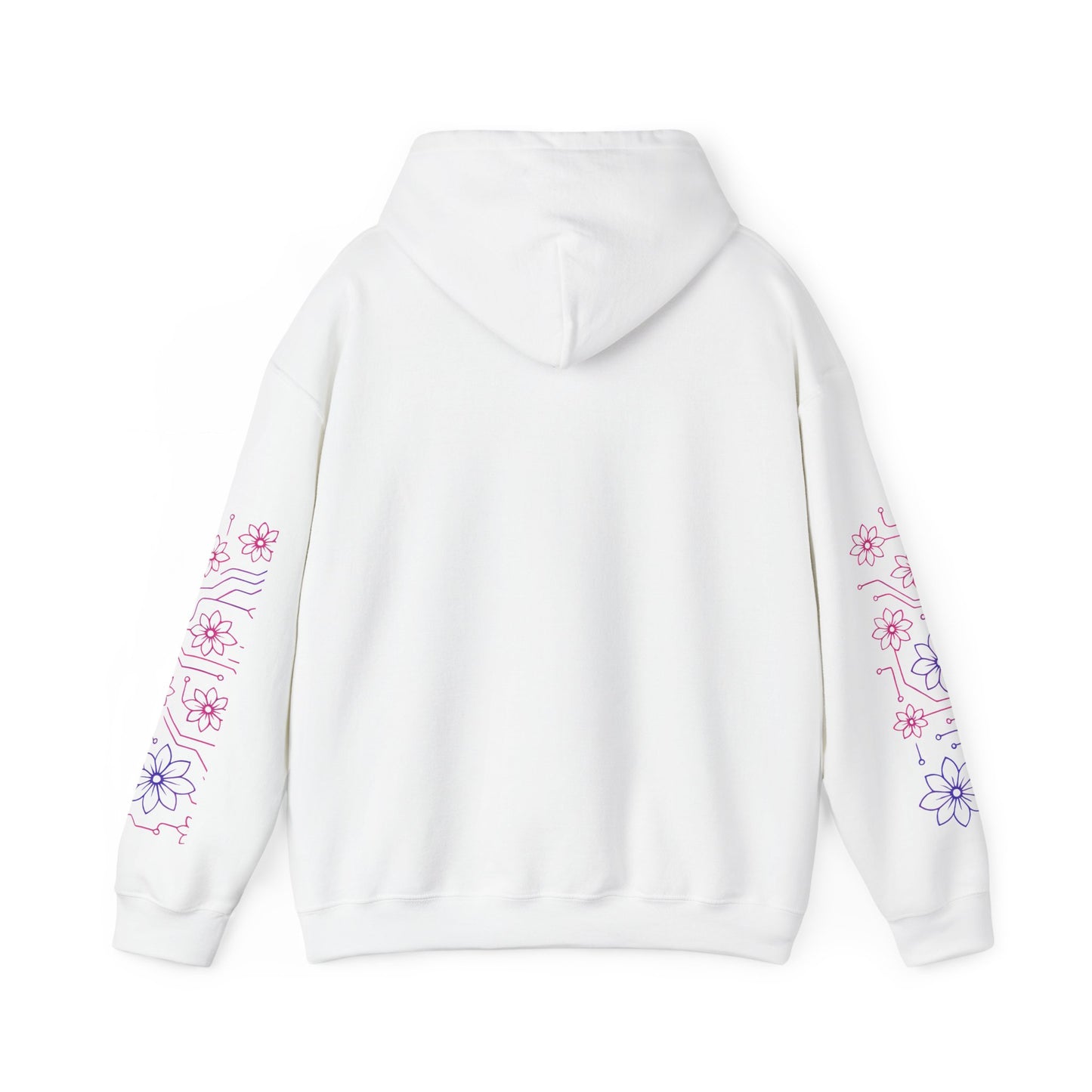 Floral Graphic Hooded Sweatshirt