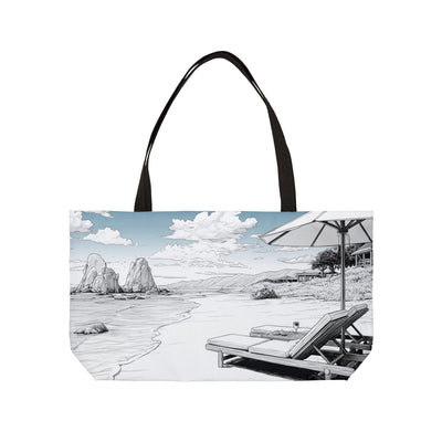 Beach-themed Weekender Tote Bag
