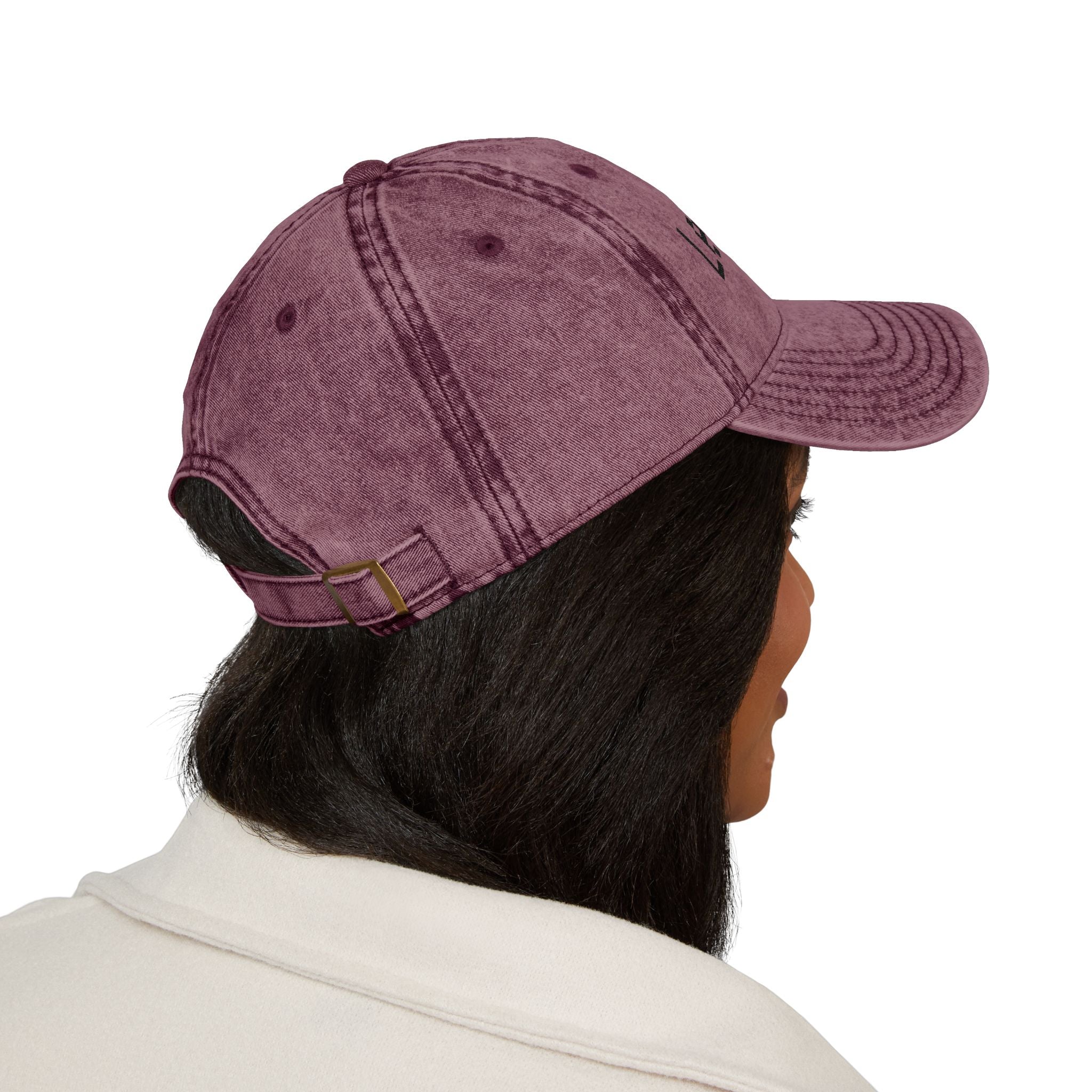 Vintage Embroidered Cap for Learning Enthusiasts